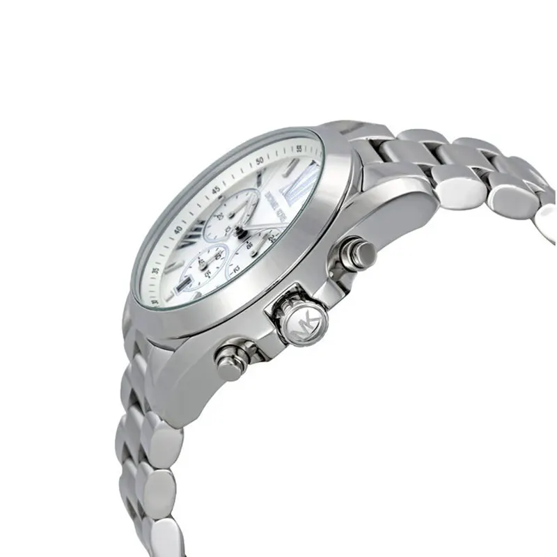 Michael Kors Bradshaw Silver-tone Fashion Ladies Watch- MK5535